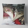thumbnail image 2 of Designart Carnival in Venice in Italy - Floral Throw Pillow - 16x16, 2 of 5