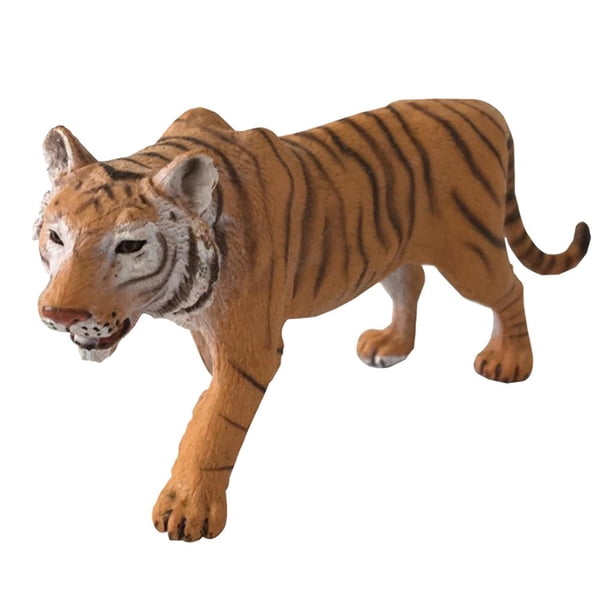 Modelo de de juguete de estatua de animal pintado - tigre, Tigre Gloria Juguete de figuras de animales realistas