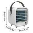 thumbnail image 3 of Kokovifyves Portable Mini AirConditioner Bedroom AirCooler Small USB Fan Built-in Ice Box USB Fan Desktop, 3 of 9