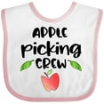 thumbnail image 3 of Inktastic Apple Picking Crew Boys or Girls Baby Bib, 3 of 4