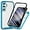 Light Blue, variant on Case for Galaxy A25 5G,Slim Full-Body Rugged Stylish Protective Clear Back Hybrid 3-in-1 Case with Built-in Screen Protector Phone Case for Samsung Galaxy A25 5G (Purple)