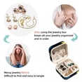 thumbnail image 4 of Starry Sky Portable Square Jewelry Box Earrings Necklaces Bracelets Organizer for Girls and Women, 4 of 6