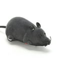 thumbnail image 2 of Vogacara Ratas con control remoto, aspecto realista, emocionante juguete interactivo para gatos, ratón robótico, juguete para gatos Videojuegos portátiles Negro, 2 of 6