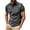 Dark Gray, variant on Men's Classic Solid Color Short Sleeve Polo Shirts Slim Fit Hidden Placket, Breathable Lightweight Multi Colors for Summer Golf Business Casual Daily Wear,S