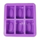 thumbnail image 1 of Molde de silicona para jabón, 6 cavidades, suministros para manualidades, hecho a mano, herramienta de yeso, arte, portátil, fundición de epoxi,, 1 of 9