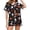 B-White, variant on 2 Pieces Halloween Pajamas Set for Women Cozy Lounge Outfit Pumpkin Ghost Sleepwear Top and Shorts Festival Everyday Wear