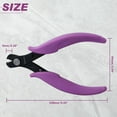 thumbnail image 4 of SPEEDWOX Memory Wire Cutters for Jewelry Making 5.5" Beading Wire Cutting Pliers Flush Cut Pliers for Memory Wire Jewelry Wire Cutters for Bracelet Making Beading DIY Arts and Crafts, 4 of 7