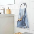 thumbnail image 3 of Yayeee 2 Pack Hand Towels for Bathroom 100% Cotton 16" x 28" Soft Absorbent Kitchen Towel, Abstract Marble Pattern, 3 of 7