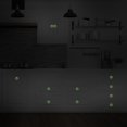 thumbnail image 5 of Bees on Starry Sky Glow in The Dark Crystal Glass Cabinet Knobs 4 Pcs Drawer Handles for Kitchen Cabinets Dresser Cupboard Wardrobe, 5 of 7