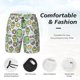thumbnail image 3 of Fotbe Frog With Sweet Traje de Baño para Hombre – Shorts de Natación de Secado Rápido con Forro y Bolsillos-Large, 3 of 6