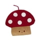 thumbnail image 5 of Organizador de caja de pañuelos con forma de hongo para pared, funcional Rojo, 5 of 9
