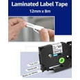 thumbnail image 3 of NineLeaf 6 Pack Compatible for Brother P-touch TZe-231 TZe TZ Tape TZ-231 12mm 0.47 White Label Tape, 3 of 8