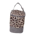 thumbnail image 2 of Bolsa térmica para biberones, impermeable, portátil, para calentar leche materna, con asa para viajes, 3 l, estampado de leopardo, 2 of 14