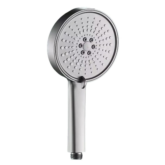 High Pressure Handheld Showerhead, 5 Spray Modes, Hard Water Compatible, Easy Installation Shower for Elderly and Children