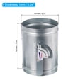 thumbnail image 2 of Uxcell 6" HVAC Duct Manual Volume Damper with Sleeve Adjustment Backdraft Damper, 2 of 5