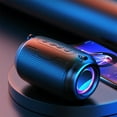 thumbnail image 2 of RXIRUCGD Wireless Bluetooth Speaker, Portable Speaker, Stereo Sound With LED Lights, 2 of 8