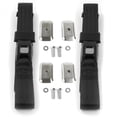 thumbnail image 1 of Standard 2 Point Black Lap Bucket Seat Belt Kit with Bracketry for VW Type 1 1958-1967 - 2 Belts, 1 of 1