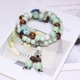 thumbnail image 1 of Accesorios envueltos doble estilo étnico pulsera de cerámica pulsera de cuentas mujer alto sentido, 1 of 6