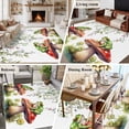 thumbnail image 6 of 5x8 Area Rugs, Mushroom Frogs Non-Skid Rubber Backing Large Rectangle Rugs - Living Room Bedroom Home Office, Spring Floral Summer Eucalyptus Leaves Indoor Floor Mat Carpets Washable Rug, 6 of 9
