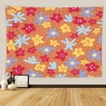 thumbnail image 2 of FHENF Floral Tapestries Colorful Art Print Tapestry Waterproof for Bedroom, 2 of 7