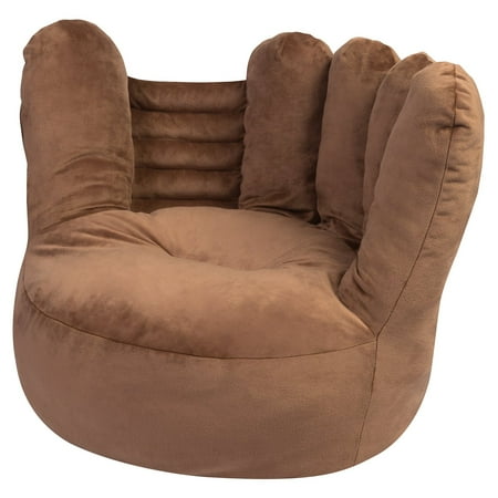 UPC: 0846216020490 | Trend Lab Toddler Plush Pillow Brown Glove Character Chair