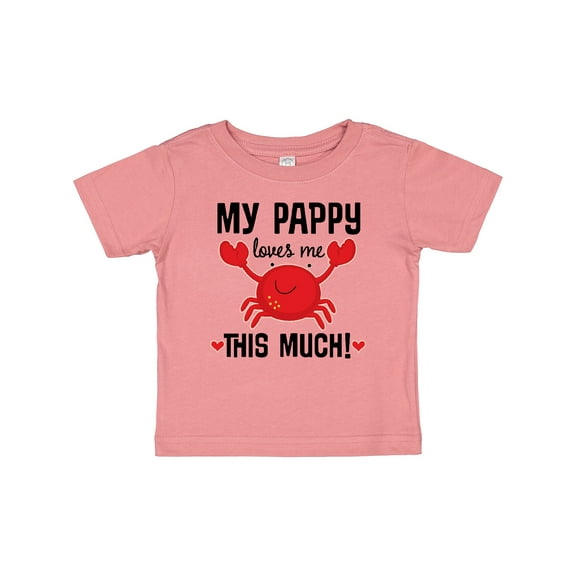 Inktastic My Pappy Loves Me Boys or Girls Baby T-Shirt