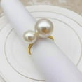 thumbnail image 3 of LLC Luxe Perle Serviette Anneau, 3 of 5