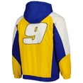 thumbnail image 3 of Men's Starter Royal/Yellow Chase Elliott The Body Check Half-Snap Pullover Jacket, 3 of 4
