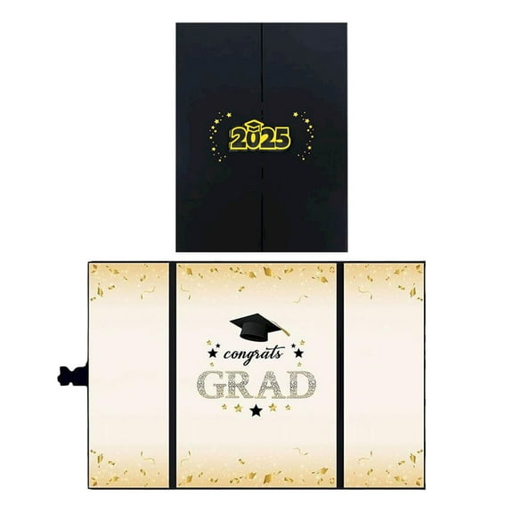 2025 Graduation Signature Book - Graduation Decorations Class of 2025 Congratulations Graduates Alternative Guest Book for Men Women Happy Graduation Congrats Grad(A Signed 2025 Graduation Book)