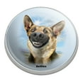 thumbnail image 2 of German Shepherd Dog Selfie Golfing Premium Metal Golf Ball Marker, 2 of 5