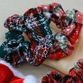 thumbnail image 4 of kurtrusly Élastique de Cheveux Imprimé Flocon de Neige de Noël pour Femmes Filles Type 1, 4 of 6