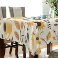 thumbnail image 5 of Yayeee Tablecloths 60" x 108" Rectangle Wrinkle Resistant Party Table Cover, Beige Birds Floral, 5 of 8