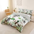 thumbnail image 3 of Erosebridal Mallard Duck Duvet Cover Set, Rustic Lake House Bedding Full, Gray Reversible, 1 Duvet Cover and 2 Pillowcases (No Comforter), 3 of 5