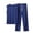 A01-Blue, variant on Jinhomg 2 Piece Lounge Set Men Bamboo Viscose Sleeveless Tank Top Drawstring Pants Soft Cooling Sleepwear Crew Neck Loungewear with Pockets Gray,L