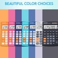 thumbnail image 5 of CATIGA CD-2775 Handheld Calculator Clear 12 Digit LCD Display Screen School Office (Light Blue), 5 of 6