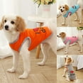 thumbnail image 2 of NIBOLOG Pet Shirt Cartoon Printing Round Collar Delicate Hemming Two-Leg Adorable Dress-up Cool Dog Pajamas Small Thin Puppy Outfit for Summer, 2 of 7