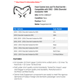 thumbnail image 2 of Front Control Arm and Tie Rod End Kit - Compatible with 2002 - 2006 Chevy Avalanche 1500 2003 2004 2005, 2 of 2