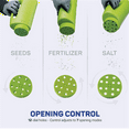 thumbnail image 4 of Lawn Seed Spreader, Handheld Shaker for Lawn Seeds, Salt, Calcium,Deicer, Weed and Feed Spreader, Adjustable, 4 of 6