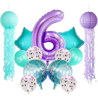 AOWEE Under the Sea Ocean Theme Birthday Party Decorations for