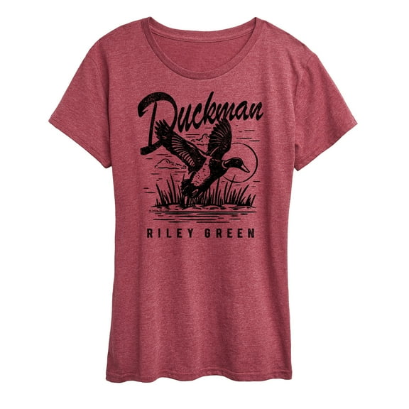 Riley Green - Duckman - Country Music - Women's Short Sleeve Graphic T-Shirt