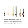 thumbnail image 4 of Manecillas De La Hora Del Reloj, Manecillas De Reloj Seguras, Profesional Elegante Con Luz Nocturna Para Movimiento 2035, 4 of 7