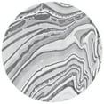 thumbnail image 5 of SAFAVIEH Craft Millse Abstract Swirls Area Rug, Light Grey/Grey, 5'3" x 7'6", 5 of 10