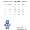 thumbnail image 5 of Care Bears Grumpy Bear Funshine Good Luck Half Zip Drop Shoulder Woobie Sweatshirt Little Kid to Big Kid, 5 of 5
