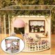 thumbnail image 5 of Casa de muñecas en miniatura romántica de bricolaje con juego Mini Sky Garden Lavender Story Room Cottage Model Puzzle Kit de construcción para niñas Sunnimix Casa de muñecas artesanales, 5 of 7