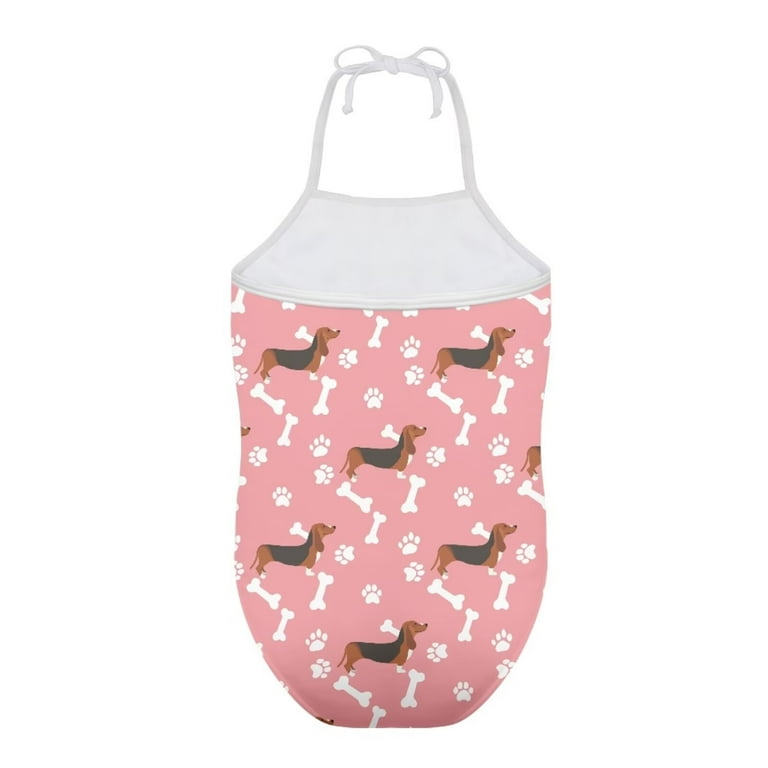 Dachshund Bathing Suit - Pink Dachshund Bathing Suit - Pink