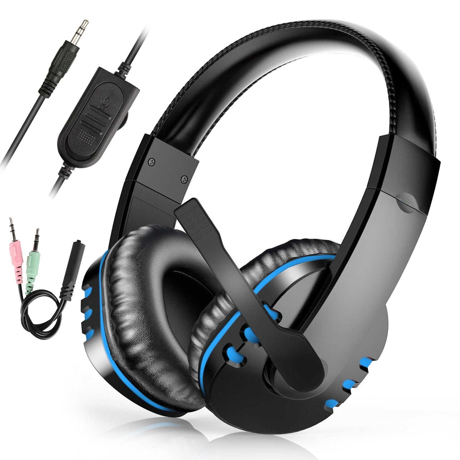 Gaming Headset for Xbox One PS4 PC Gaming Headphones, EEEkit Noise