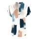 thumbnail image 5 of Vestidos Casuales Para Mujer, Blusas De Mujer De Moda Camiseta informal de manga corta con cuello en V y botones para mujer, 5 of 5