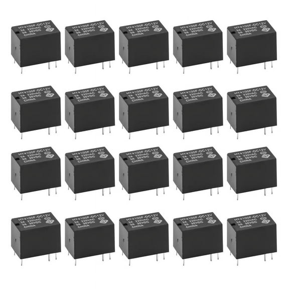 20 PCS Mini Electronic Relay DC 12V
