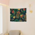 thumbnail image 3 of Kdxio Tropical Tribe Mask Wall Hanging Tapestries Banner For Bedroom College Dorm Home Living Room Party Decor 29X37 In, 3 of 8