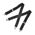 thumbnail image 2 of Tirantes para hombre Cómodos, duraderos, estables, confiables, prácticos, elásticos, flexibles, accesorios de ropa, color negro, 2 of 5